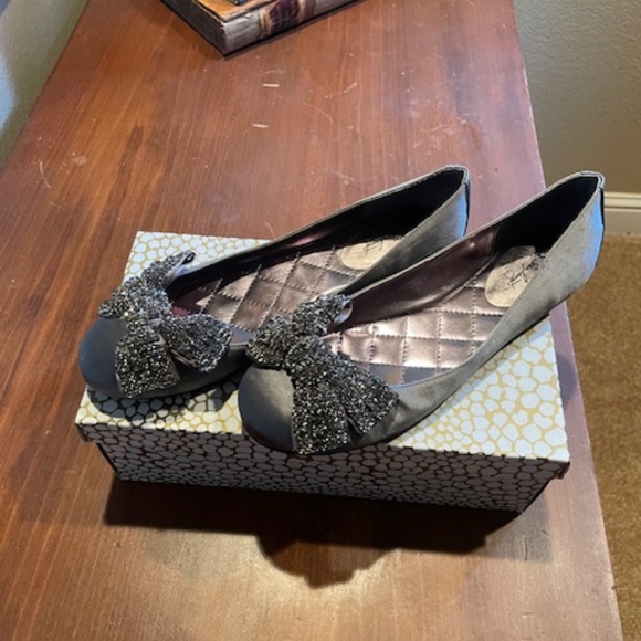 ABS Allen Schwartz Opera Ballet Flats New in box   Size 9.5 - Picture 3 of 6